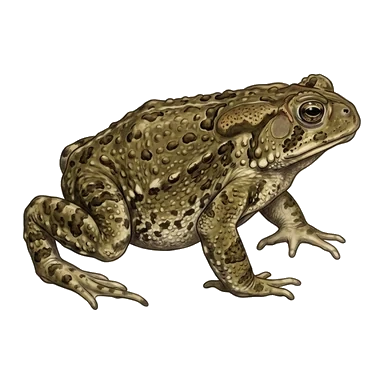 Asiatic toad కార్టూన్