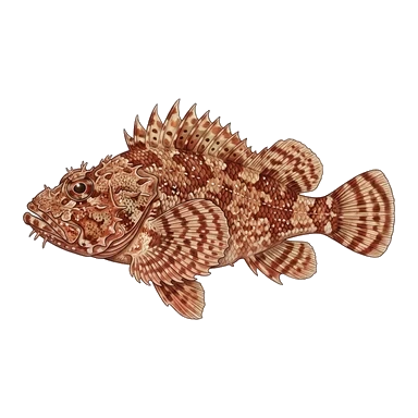 Desenho de Barbfish