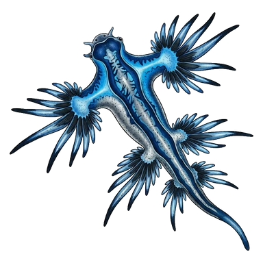 Blue sea dragon