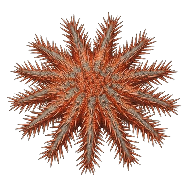Crown-of-thorns starfish