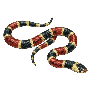 Eastern coral snake