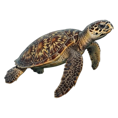 Hawksbill sea turtle