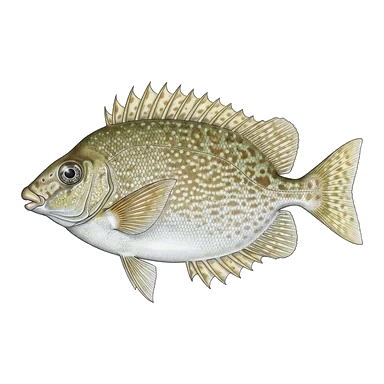 Desenho de Mottled spinefoot