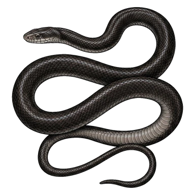 کارتون Natal black snake