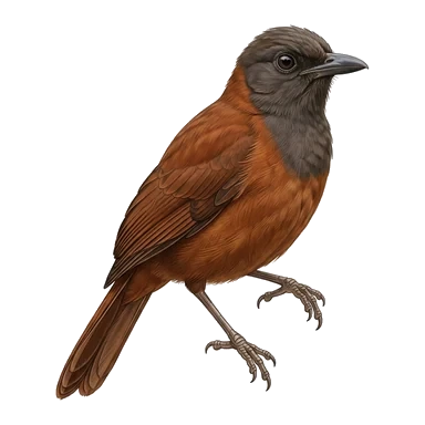 ภาพการ์ตูนของNorthern variable pitohui