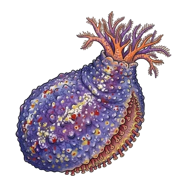 رسم كرتوني لـSea apple
