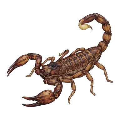 Trieste scorpion కార్టూన్